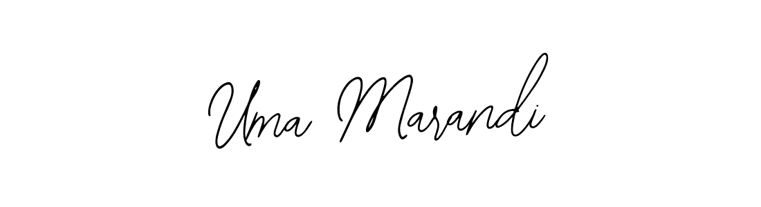 Similarly Bearetta-2O07w is the best handwritten signature design. Signature creator online .You can use it as an online autograph creator for name Uma Marandi. Uma Marandi signature style 12 images and pictures png