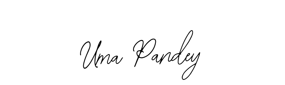 It looks lik you need a new signature style for name Uma Pandey. Design unique handwritten (Bearetta-2O07w) signature with our free signature maker in just a few clicks. Uma Pandey signature style 12 images and pictures png