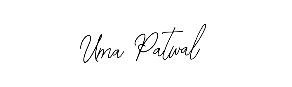 Also You can easily find your signature by using the search form. We will create Uma Patwal name handwritten signature images for you free of cost using Bearetta-2O07w sign style. Uma Patwal signature style 12 images and pictures png