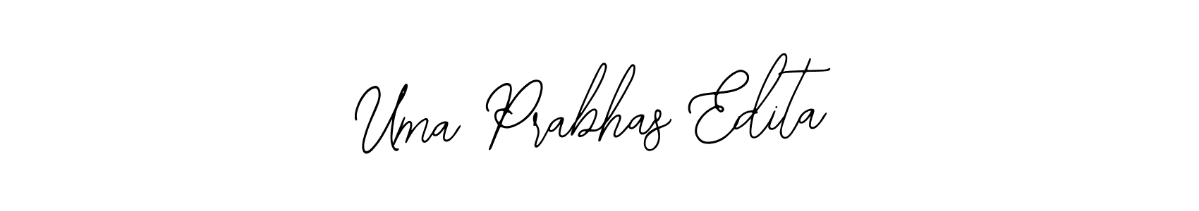 You can use this online signature creator to create a handwritten signature for the name Uma Prabhas Edita. This is the best online autograph maker. Uma Prabhas Edita signature style 12 images and pictures png