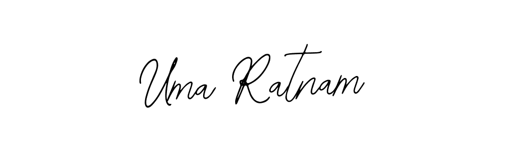 Make a short Uma Ratnam signature style. Manage your documents anywhere anytime using Bearetta-2O07w. Create and add eSignatures, submit forms, share and send files easily. Uma Ratnam signature style 12 images and pictures png