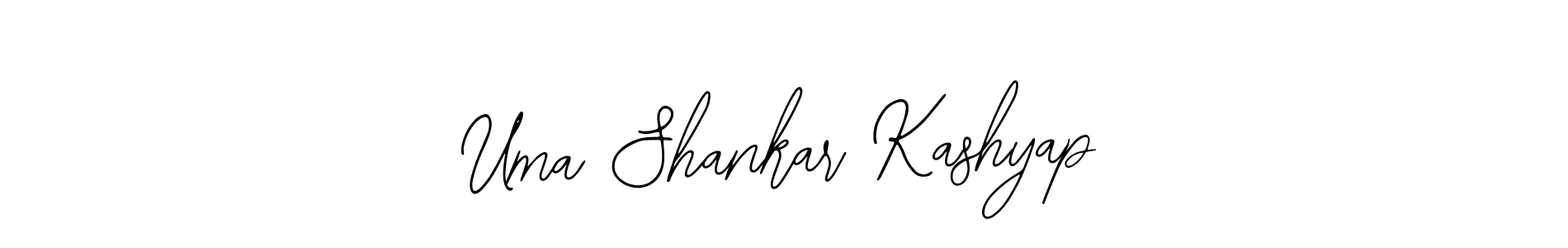 Uma Shankar Kashyap stylish signature style. Best Handwritten Sign (Bearetta-2O07w) for my name. Handwritten Signature Collection Ideas for my name Uma Shankar Kashyap. Uma Shankar Kashyap signature style 12 images and pictures png