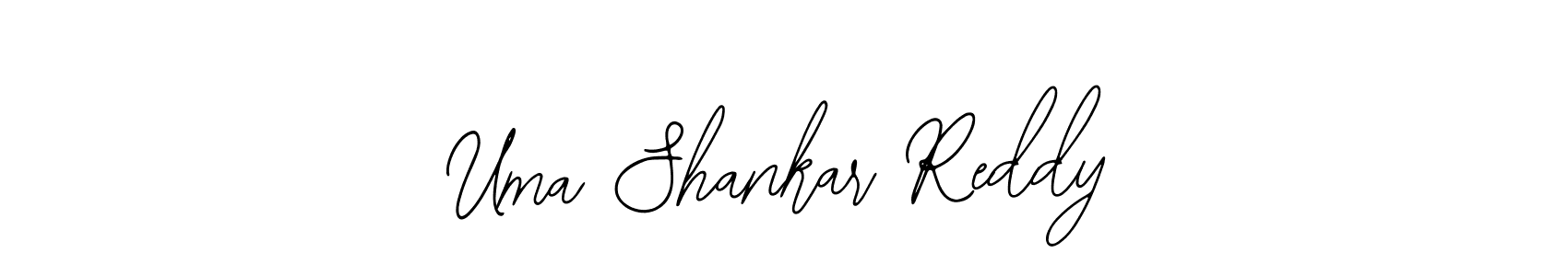 Use a signature maker to create a handwritten signature online. With this signature software, you can design (Bearetta-2O07w) your own signature for name Uma Shankar Reddy. Uma Shankar Reddy signature style 12 images and pictures png