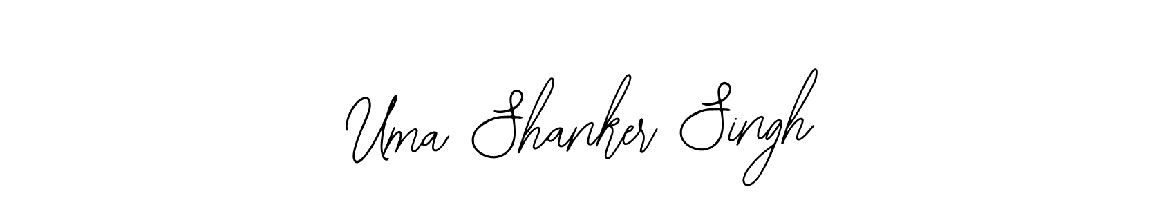 You should practise on your own different ways (Bearetta-2O07w) to write your name (Uma Shanker Singh) in signature. don't let someone else do it for you. Uma Shanker Singh signature style 12 images and pictures png