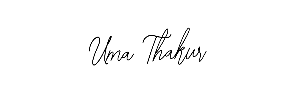 Create a beautiful signature design for name Uma Thakur. With this signature (Bearetta-2O07w) fonts, you can make a handwritten signature for free. Uma Thakur signature style 12 images and pictures png