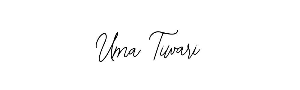 Design your own signature with our free online signature maker. With this signature software, you can create a handwritten (Bearetta-2O07w) signature for name Uma Tiwari. Uma Tiwari signature style 12 images and pictures png