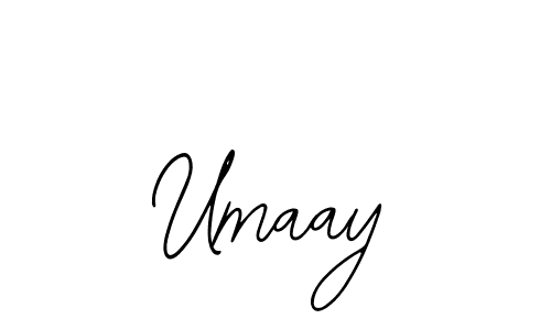 You should practise on your own different ways (Bearetta-2O07w) to write your name (Umaay) in signature. don't let someone else do it for you. Umaay signature style 12 images and pictures png