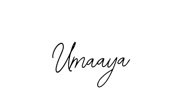You should practise on your own different ways (Bearetta-2O07w) to write your name (Umaaya) in signature. don't let someone else do it for you. Umaaya signature style 12 images and pictures png