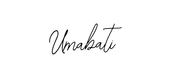 Make a beautiful signature design for name Umabati. With this signature (Bearetta-2O07w) style, you can create a handwritten signature for free. Umabati signature style 12 images and pictures png