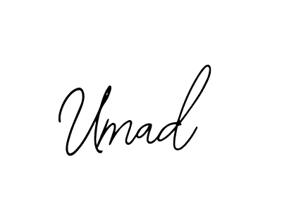 Umad stylish signature style. Best Handwritten Sign (Bearetta-2O07w) for my name. Handwritten Signature Collection Ideas for my name Umad. Umad signature style 12 images and pictures png