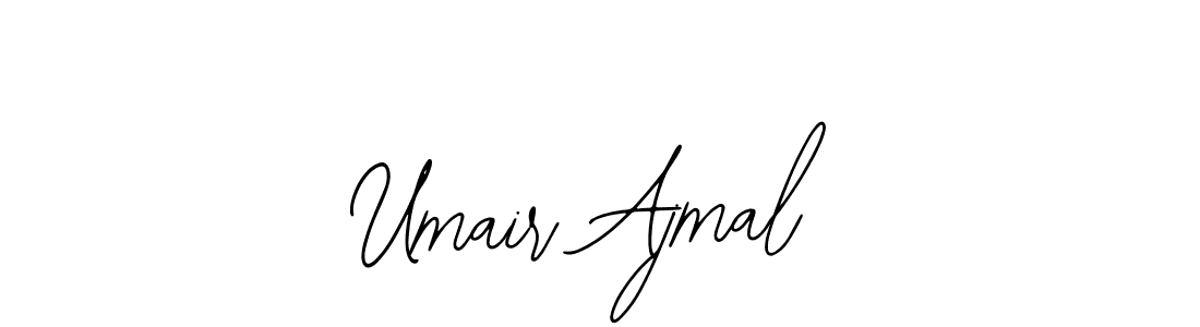 Similarly Bearetta-2O07w is the best handwritten signature design. Signature creator online .You can use it as an online autograph creator for name Umair Ajmal. Umair Ajmal signature style 12 images and pictures png