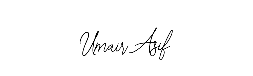 The best way (Bearetta-2O07w) to make a short signature is to pick only two or three words in your name. The name Umair Asif include a total of six letters. For converting this name. Umair Asif signature style 12 images and pictures png