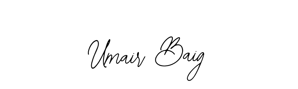 How to Draw Umair Baig signature style? Bearetta-2O07w is a latest design signature styles for name Umair Baig. Umair Baig signature style 12 images and pictures png
