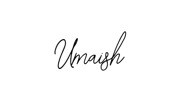 Also You can easily find your signature by using the search form. We will create Umaish name handwritten signature images for you free of cost using Bearetta-2O07w sign style. Umaish signature style 12 images and pictures png