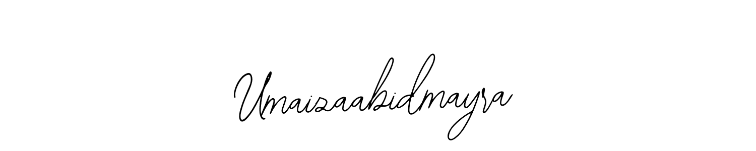 if you are searching for the best signature style for your name Umaizaabidmayra. so please give up your signature search. here we have designed multiple signature styles  using Bearetta-2O07w. Umaizaabidmayra signature style 12 images and pictures png
