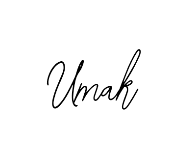 Design your own signature with our free online signature maker. With this signature software, you can create a handwritten (Bearetta-2O07w) signature for name Umak. Umak signature style 12 images and pictures png