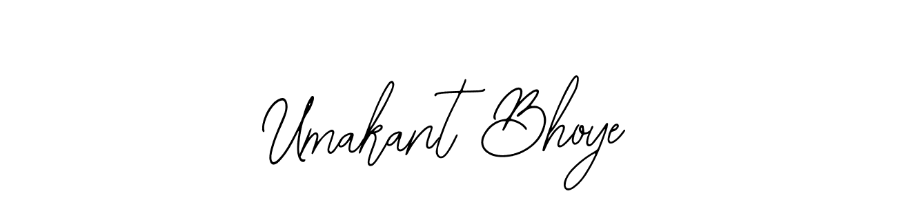 Make a beautiful signature design for name Umakant Bhoye. Use this online signature maker to create a handwritten signature for free. Umakant Bhoye signature style 12 images and pictures png