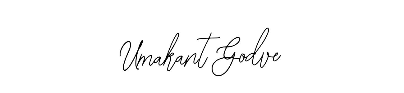 The best way (Bearetta-2O07w) to make a short signature is to pick only two or three words in your name. The name Umakant Godve include a total of six letters. For converting this name. Umakant Godve signature style 12 images and pictures png