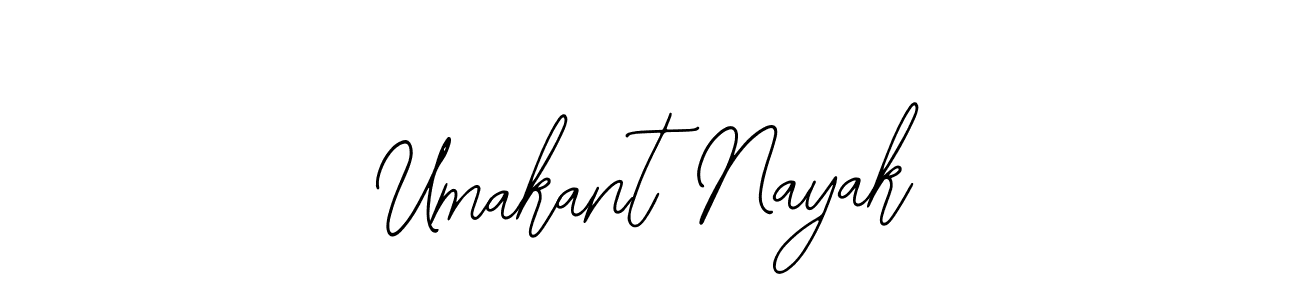 Use a signature maker to create a handwritten signature online. With this signature software, you can design (Bearetta-2O07w) your own signature for name Umakant Nayak. Umakant Nayak signature style 12 images and pictures png