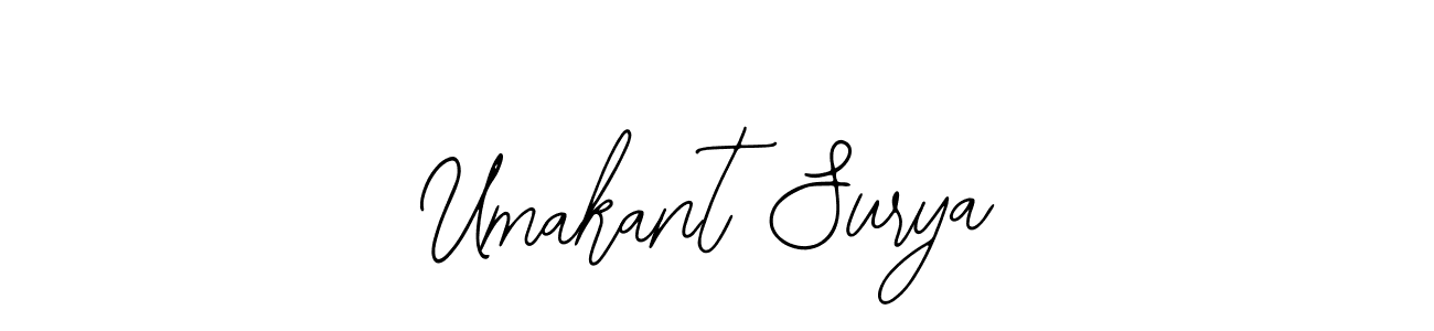 Make a beautiful signature design for name Umakant Surya. With this signature (Bearetta-2O07w) style, you can create a handwritten signature for free. Umakant Surya signature style 12 images and pictures png