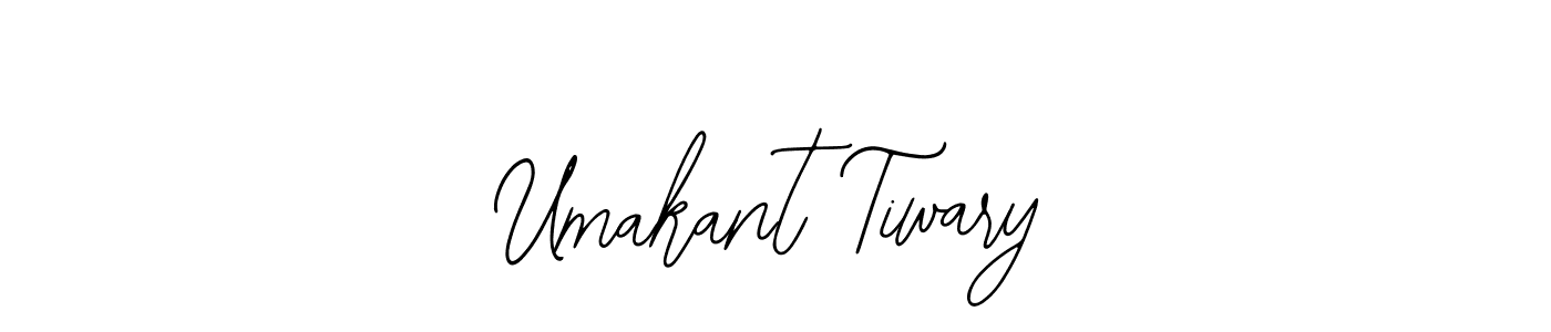 How to make Umakant Tiwary name signature. Use Bearetta-2O07w style for creating short signs online. This is the latest handwritten sign. Umakant Tiwary signature style 12 images and pictures png