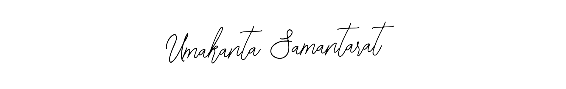 Use a signature maker to create a handwritten signature online. With this signature software, you can design (Bearetta-2O07w) your own signature for name Umakanta Samantarat. Umakanta Samantarat signature style 12 images and pictures png