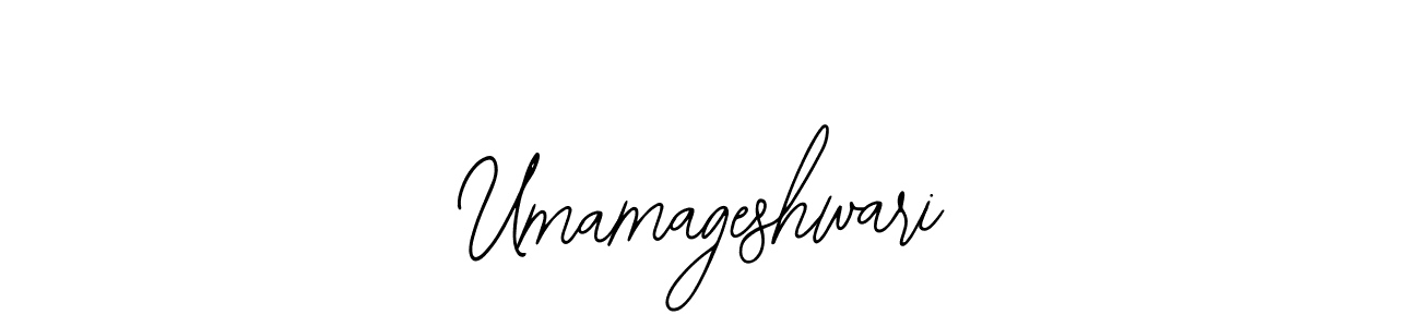 The best way (Bearetta-2O07w) to make a short signature is to pick only two or three words in your name. The name Umamageshwari include a total of six letters. For converting this name. Umamageshwari signature style 12 images and pictures png