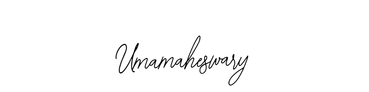 Use a signature maker to create a handwritten signature online. With this signature software, you can design (Bearetta-2O07w) your own signature for name Umamaheswary. Umamaheswary signature style 12 images and pictures png