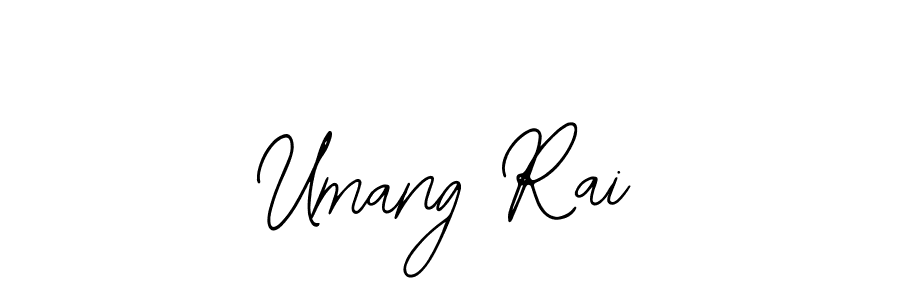 This is the best signature style for the Umang Rai name. Also you like these signature font (Bearetta-2O07w). Mix name signature. Umang Rai signature style 12 images and pictures png