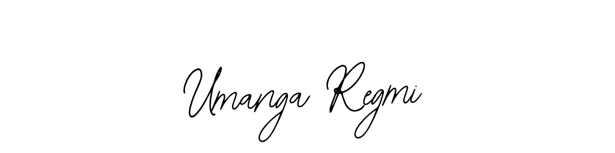 The best way (Bearetta-2O07w) to make a short signature is to pick only two or three words in your name. The name Umanga Regmi include a total of six letters. For converting this name. Umanga Regmi signature style 12 images and pictures png