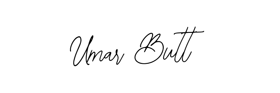 You should practise on your own different ways (Bearetta-2O07w) to write your name (Umar Butt) in signature. don't let someone else do it for you. Umar Butt signature style 12 images and pictures png