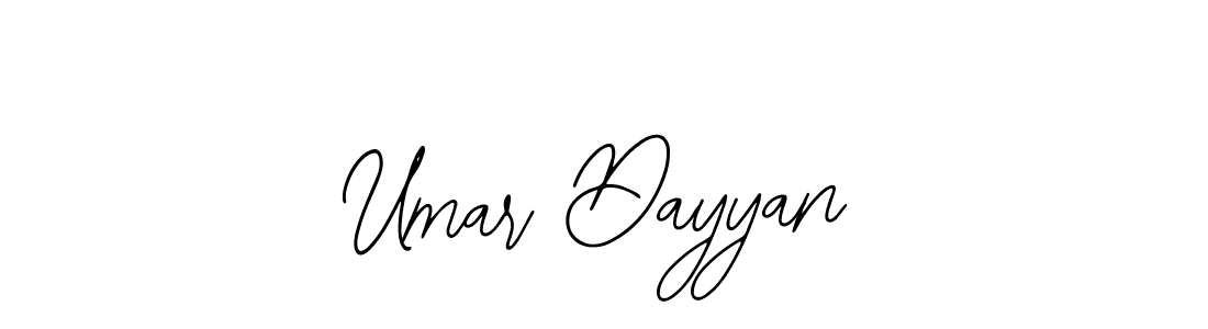 Create a beautiful signature design for name Umar Dayyan. With this signature (Bearetta-2O07w) fonts, you can make a handwritten signature for free. Umar Dayyan signature style 12 images and pictures png