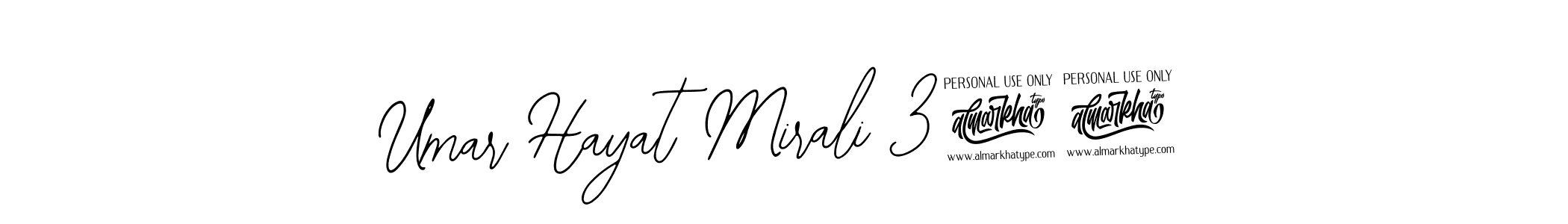 Use a signature maker to create a handwritten signature online. With this signature software, you can design (Bearetta-2O07w) your own signature for name Umar Hayat Mirali 324. Umar Hayat Mirali 324 signature style 12 images and pictures png