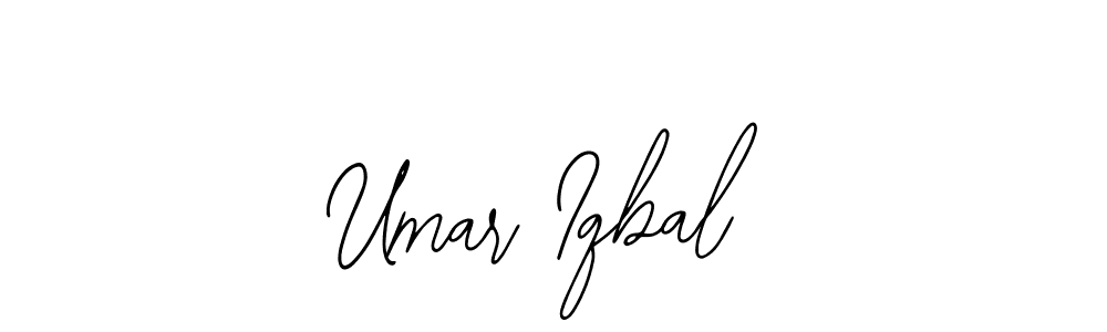 Create a beautiful signature design for name Umar Iqbal. With this signature (Bearetta-2O07w) fonts, you can make a handwritten signature for free. Umar Iqbal signature style 12 images and pictures png