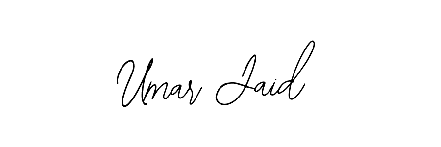 Make a beautiful signature design for name Umar Jaid. With this signature (Bearetta-2O07w) style, you can create a handwritten signature for free. Umar Jaid signature style 12 images and pictures png