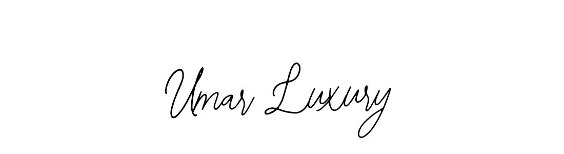 It looks lik you need a new signature style for name Umar Luxury. Design unique handwritten (Bearetta-2O07w) signature with our free signature maker in just a few clicks. Umar Luxury signature style 12 images and pictures png
