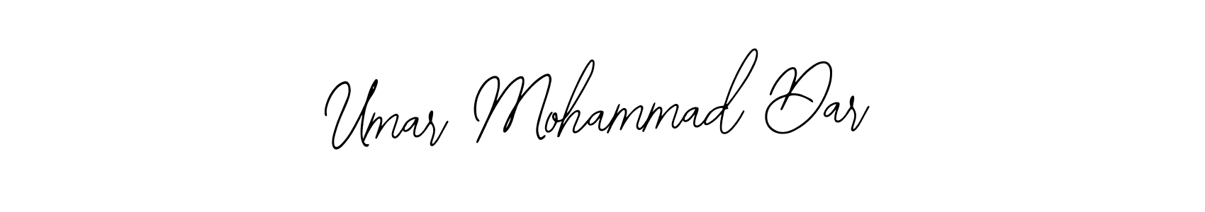 Design your own signature with our free online signature maker. With this signature software, you can create a handwritten (Bearetta-2O07w) signature for name Umar Mohammad Dar. Umar Mohammad Dar signature style 12 images and pictures png