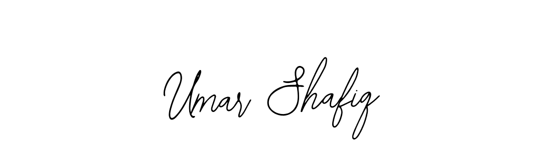 Use a signature maker to create a handwritten signature online. With this signature software, you can design (Bearetta-2O07w) your own signature for name Umar Shafiq. Umar Shafiq signature style 12 images and pictures png