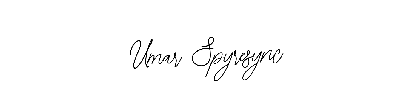 You should practise on your own different ways (Bearetta-2O07w) to write your name (Umar Spyresync) in signature. don't let someone else do it for you. Umar Spyresync signature style 12 images and pictures png