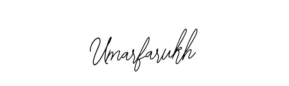 Make a beautiful signature design for name Umarfarukh. With this signature (Bearetta-2O07w) style, you can create a handwritten signature for free. Umarfarukh signature style 12 images and pictures png