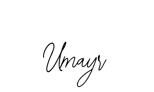 Also You can easily find your signature by using the search form. We will create Umayr name handwritten signature images for you free of cost using Bearetta-2O07w sign style. Umayr signature style 12 images and pictures png