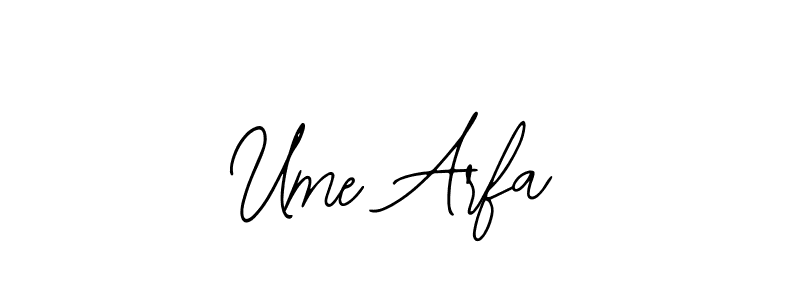 Here are the top 10 professional signature styles for the name Ume Arfa. These are the best autograph styles you can use for your name. Ume Arfa signature style 12 images and pictures png