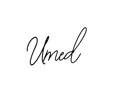 You should practise on your own different ways (Bearetta-2O07w) to write your name (Umed) in signature. don't let someone else do it for you. Umed signature style 12 images and pictures png