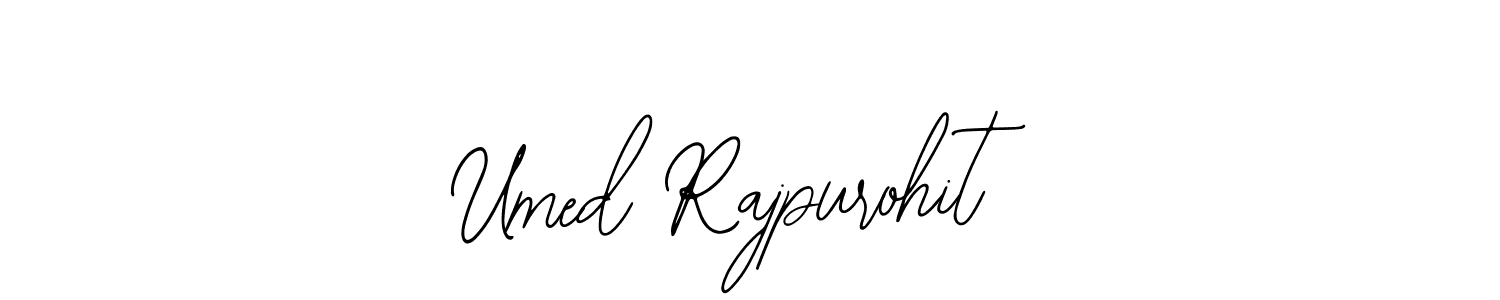 How to make Umed Rajpurohit signature? Bearetta-2O07w is a professional autograph style. Create handwritten signature for Umed Rajpurohit name. Umed Rajpurohit signature style 12 images and pictures png