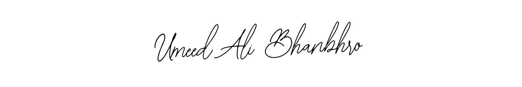 It looks lik you need a new signature style for name Umeed Ali Bhanbhro. Design unique handwritten (Bearetta-2O07w) signature with our free signature maker in just a few clicks. Umeed Ali Bhanbhro signature style 12 images and pictures png