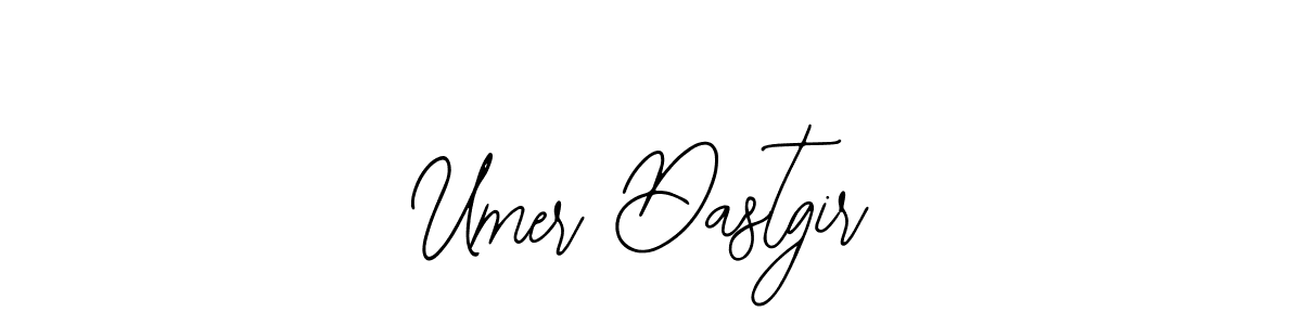 Use a signature maker to create a handwritten signature online. With this signature software, you can design (Bearetta-2O07w) your own signature for name Umer Dastgir. Umer Dastgir signature style 12 images and pictures png