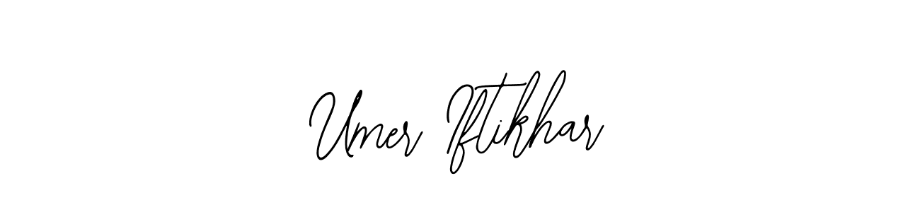 Design your own signature with our free online signature maker. With this signature software, you can create a handwritten (Bearetta-2O07w) signature for name Umer Iftikhar. Umer Iftikhar signature style 12 images and pictures png