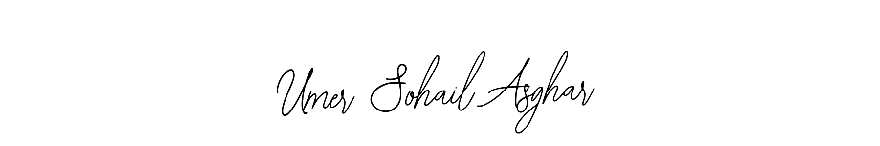 Design your own signature with our free online signature maker. With this signature software, you can create a handwritten (Bearetta-2O07w) signature for name Umer Sohail Asghar. Umer Sohail Asghar signature style 12 images and pictures png