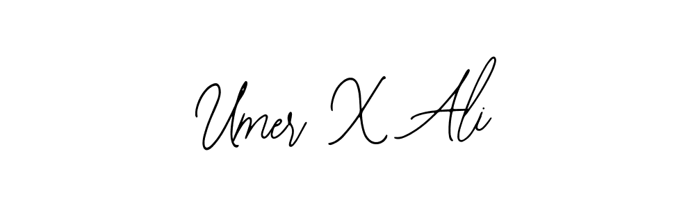 Also You can easily find your signature by using the search form. We will create Umer X Ali name handwritten signature images for you free of cost using Bearetta-2O07w sign style. Umer X Ali signature style 12 images and pictures png