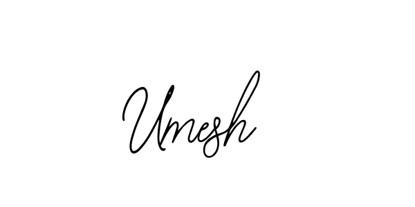 How to make Umesh  signature? Bearetta-2O07w is a professional autograph style. Create handwritten signature for Umesh  name. Umesh  signature style 12 images and pictures png